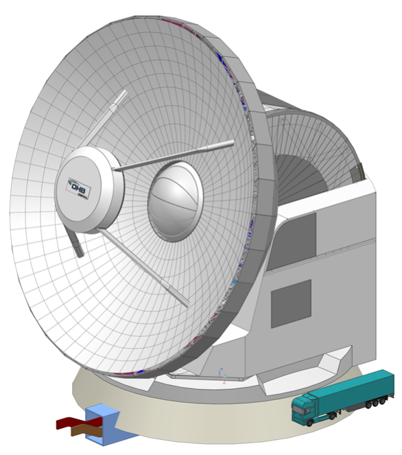 ​​Computer generated image​ of the proposed observatory.